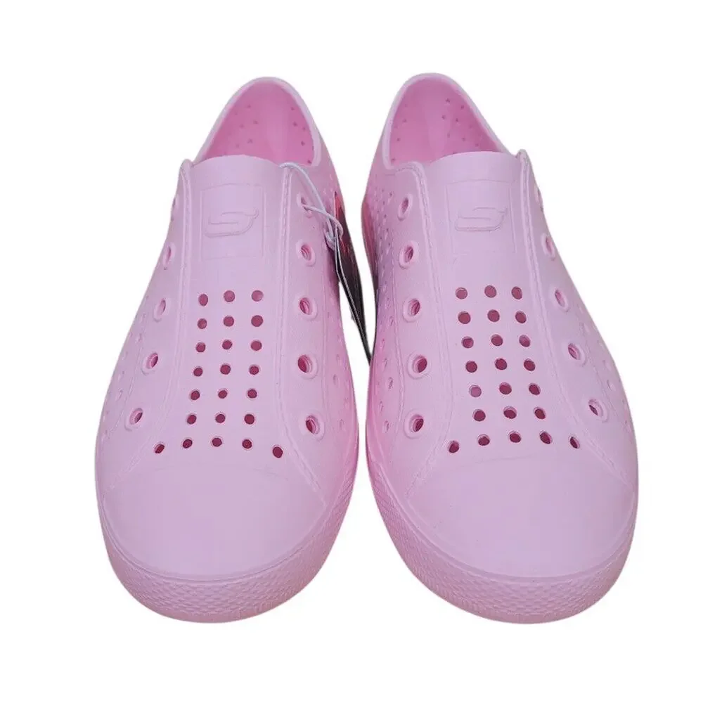 Skechers Foamies Big Girls Size 3 Water Shoes Pink NWT Guzman Lite Shore Splash